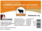 Trockenbarf Lammfleisch mit Obst und Gemüse 1 kg